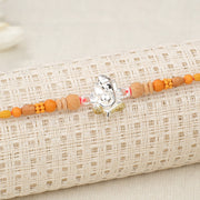 Lord Sree Ganesh Silver Rakhi