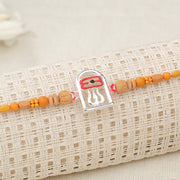 Lord Shiva Silver Rakhi