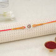 Silver Om Mandala Rakhi