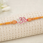 Omkar Silver Rakhi