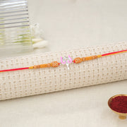 Divine Silver Trishulam Rakhi