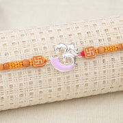 Silver Divine Om Rakhi