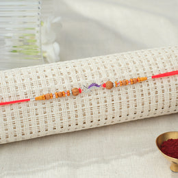 Silver Vamsika Rakhi