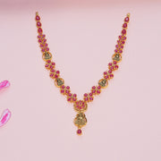 Temple Bloom Ruby Necklace