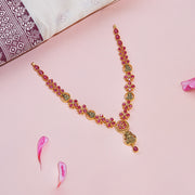 Temple Bloom Ruby Necklace
