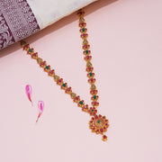 Ruby Emerald Floral Antique Haram