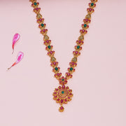 Ruby Emerald Floral Antique Haram