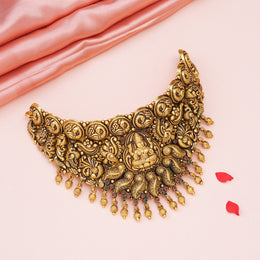 Lakshmi Devi Royale Silver Choker